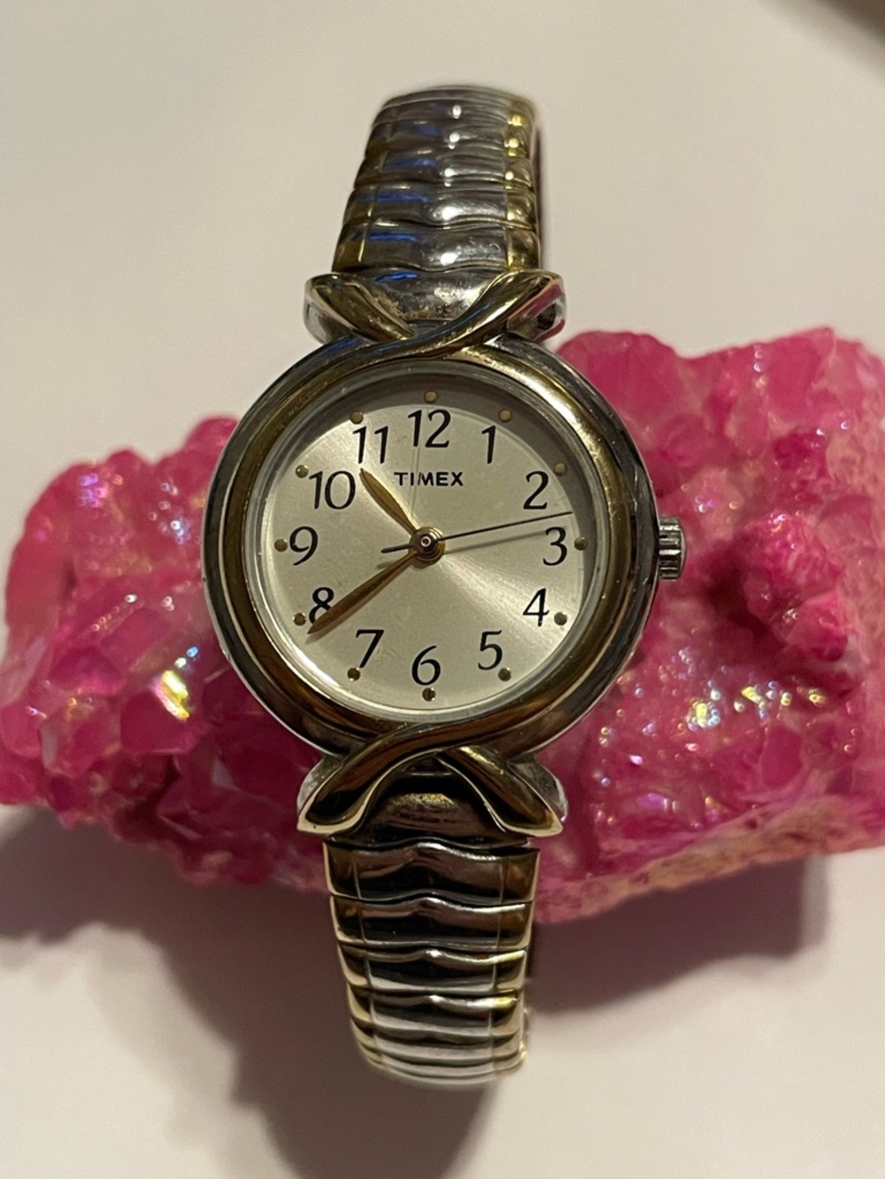 Vintage Two Tone Timex Watch #9180